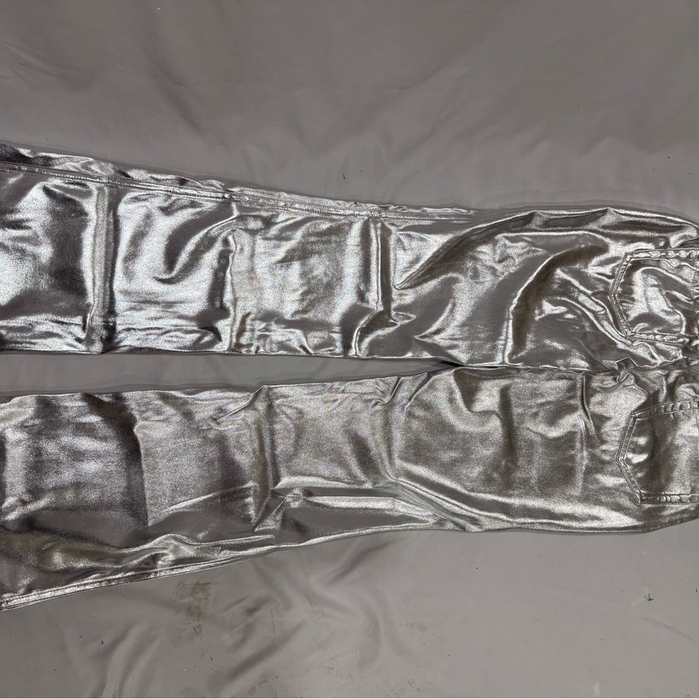 Target Metallic Silver Pants - Picture 4 of 12